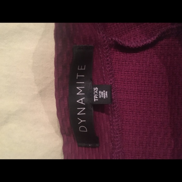 Dynamite Magenta Flare Skirt - Picture 5 of 5